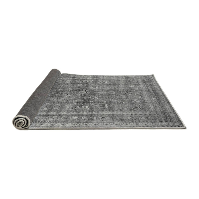 Sideview of Oriental Gray Industrial Rug, urb1002gry