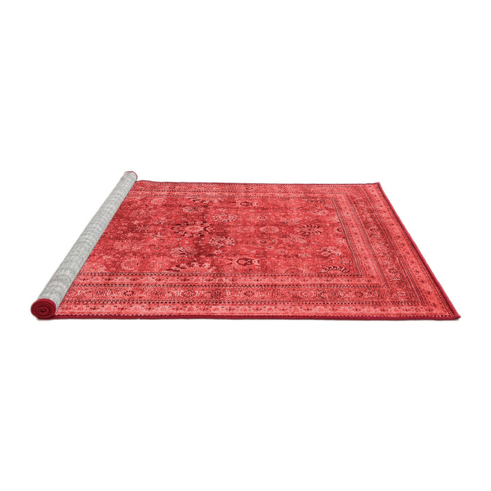 Industrial Red Washable Rugs