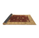 Sideview of Oriental Brown Industrial Rug, urb1003brn