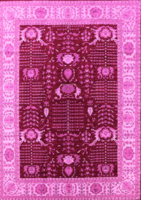 Oriental Pink Industrial Rug, urb1003pnk