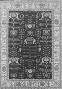 Oriental Gray Industrial Rug, urb1003gry