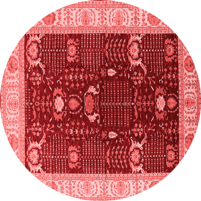 Oriental Red Industrial Rug, urb1003red