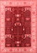 Oriental Red Industrial Area Rugs