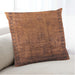 Lifestyle Image of Mid-Century Modern Urban Square Neon Orange Throw Pillow, 18 inch by 18 inch, pwurb1004
