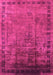 Oriental Pink Traditional Rug, urb1004pnk