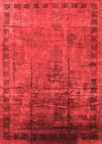 Oriental Red Traditional Rug, urb1004red