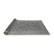 Sideview of Oriental Gray Traditional Rug, urb1005gry