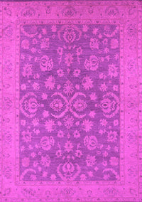 Oriental Pink Traditional Rug, urb1005pnk