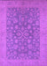 Oriental Purple Traditional Rug, urb1005pur