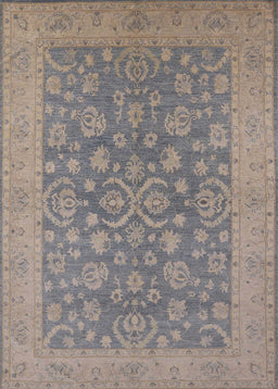 Mid-Century Modern Gray Oriental Rug, urb1005