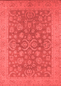 Oriental Red Traditional Rug, urb1005red