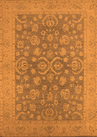 Oriental Orange Traditional Rug, urb1005org