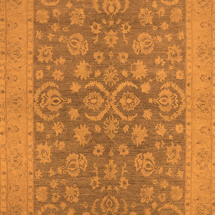Oriental Orange Traditional Rug, urb1005org