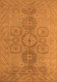 Oriental Orange Traditional Rug, urb1006org