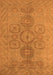 Oriental Orange Traditional Rug, urb1006org