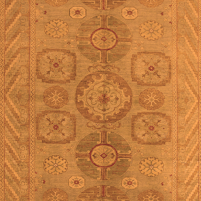 Oriental Orange Traditional Rug, urb1006org