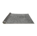 Sideview of Oriental Gray Traditional Rug, urb1006gry