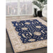 Machine Washable Industrial Modern Purple Navy Blue Rug in a Family Room, wshurb1007