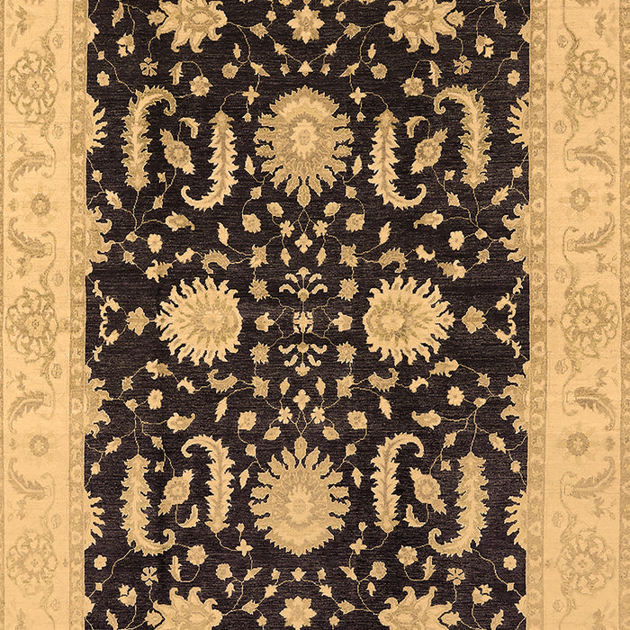 Oriental Brown Industrial Rug, urb1007brn