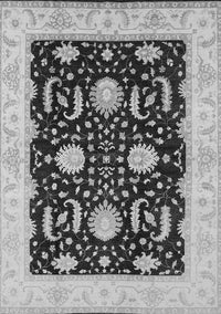 Oriental Gray Industrial Rug, urb1007gry