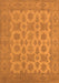 Oriental Orange Industrial Rug, urb1008org