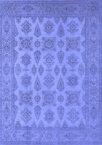 Oriental Blue Industrial Rug, urb1008blu