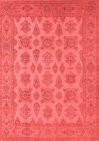 Oriental Red Industrial Rug, urb1008red