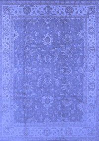 Oriental Blue Industrial Rug, urb1009blu