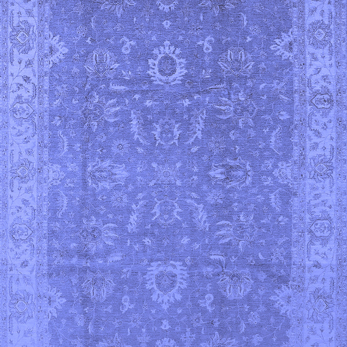 Oriental Blue Industrial Rug, urb1009blu