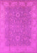 Oriental Pink Industrial Rug, urb1009pnk