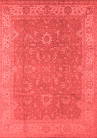 Oriental Red Industrial Rug, urb1009red