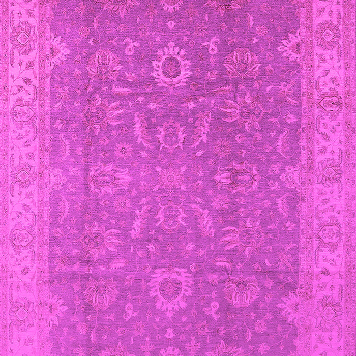 Machine Washable Oriental Pink Industrial Rug, wshurb1009pnk