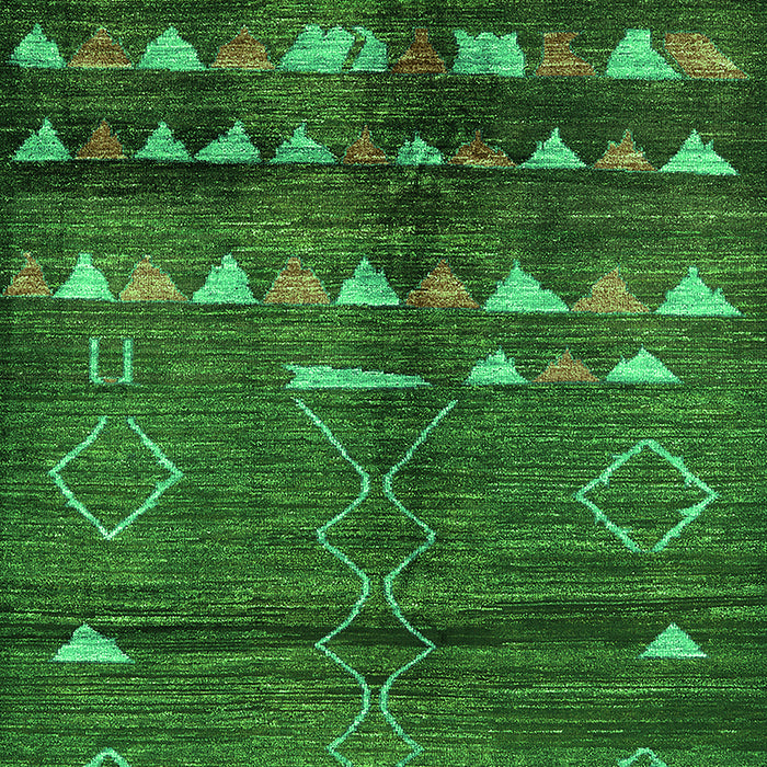 Oriental Green Industrial Rug, urb1010grn