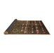 Sideview of Oriental Brown Industrial Rug, urb1010brn