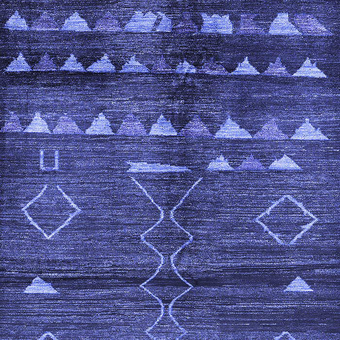 Oriental Blue Industrial Rug, urb1010blu