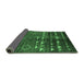 Sideview of Oriental Emerald Green Industrial Rug, urb1010emgrn