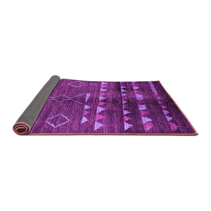 Sideview of Oriental Pink Industrial Rug, urb1010pnk