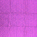 Square Machine Washable Oriental Pink Industrial Rug, wshurb1011pnk