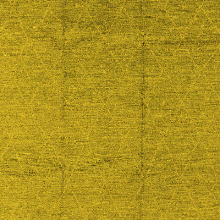 Oriental Yellow Industrial Rug, urb1011yw