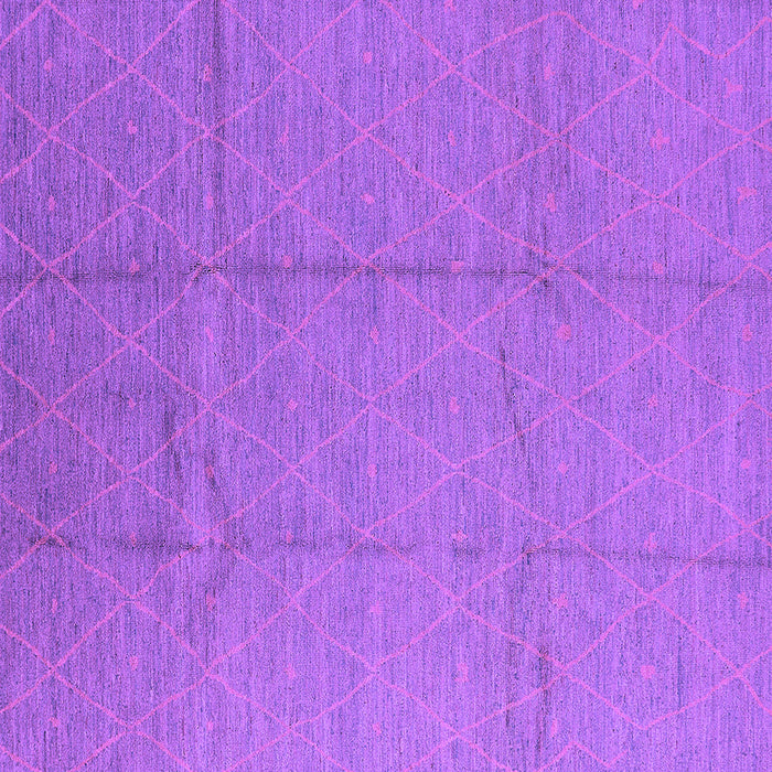 Square Machine Washable Oriental Purple Industrial Area Rugs, wshurb1011pur