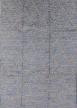 Mid-Century Modern Dark Gray Oriental Rug, urb1011