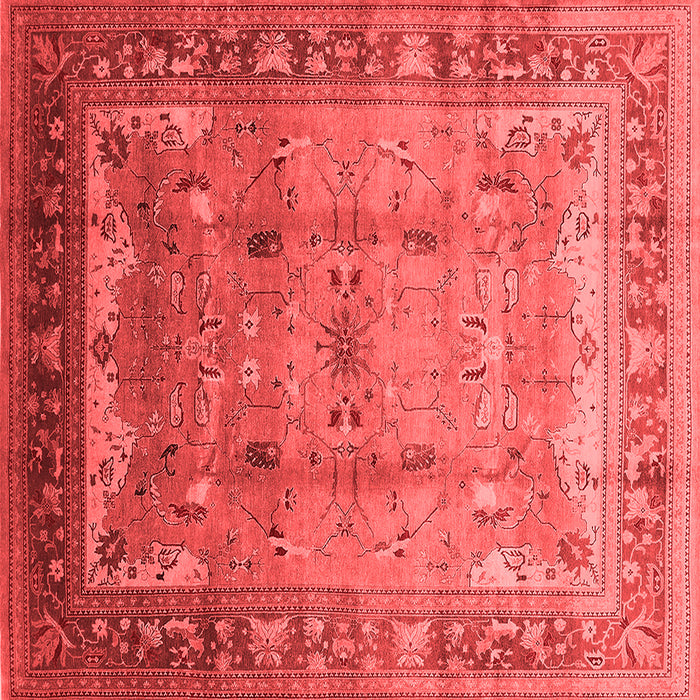 Oriental Red Industrial Rug, urb1012red