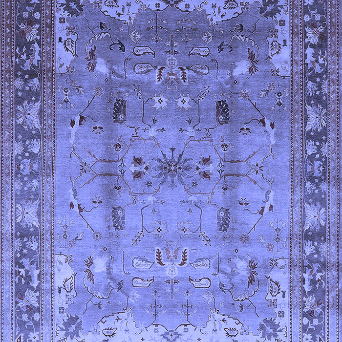 Oriental Blue Industrial Rug, urb1012blu