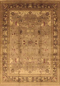 Oriental Brown Industrial Rug, urb1012brn