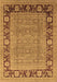 Oriental Brown Industrial Rug, urb1013brn