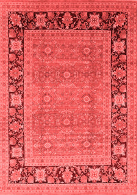 Oriental Red Industrial Rug, urb1013red