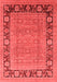 Oriental Red Industrial Area Rugs