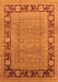 Oriental Orange Industrial Rug, urb1013org