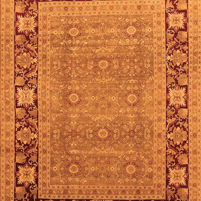 Oriental Orange Industrial Rug, urb1013org