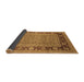 Sideview of Oriental Brown Industrial Rug, urb1013brn